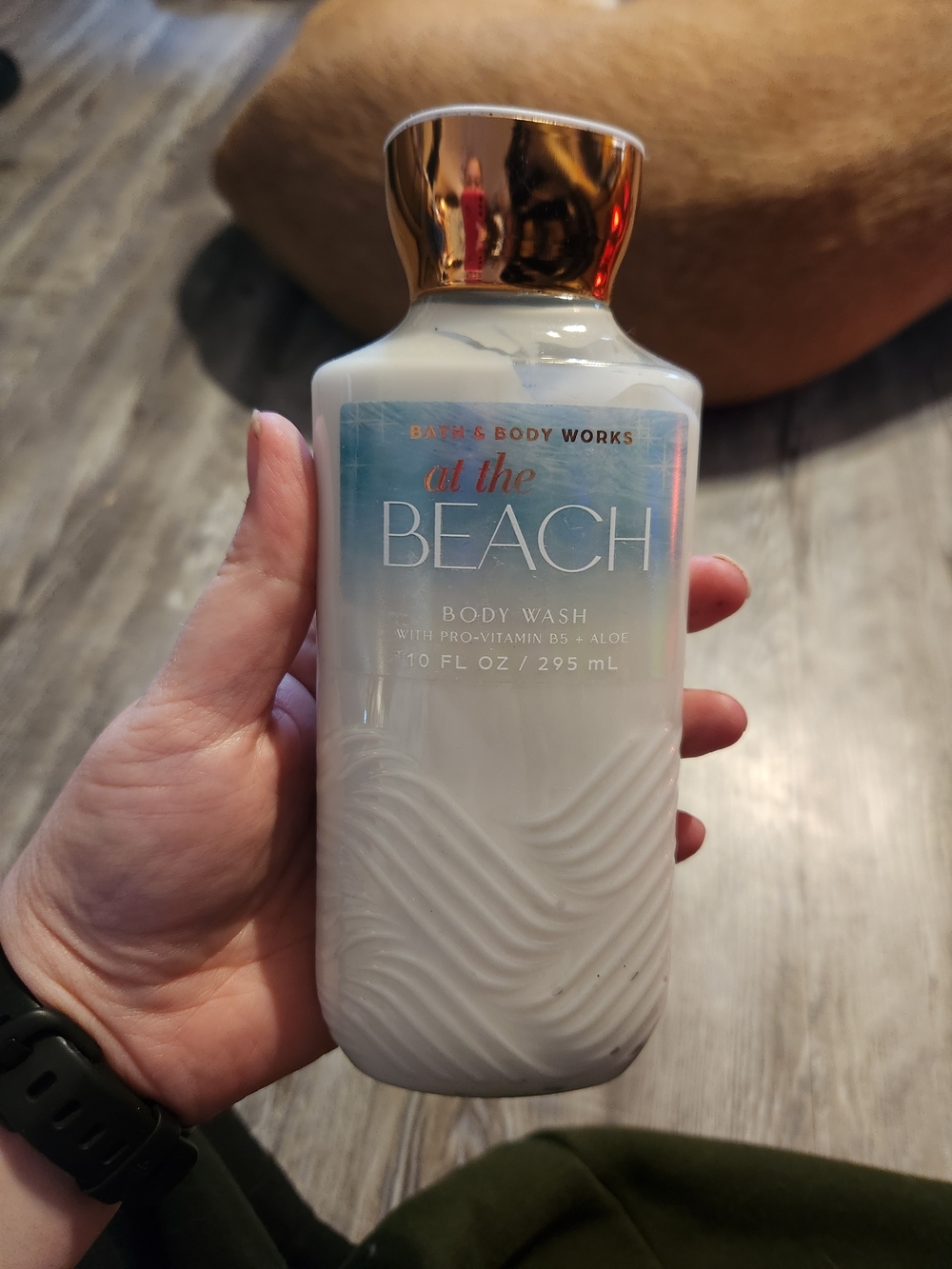 Bath & Body Works At The Beach Body Wash - White & Gold